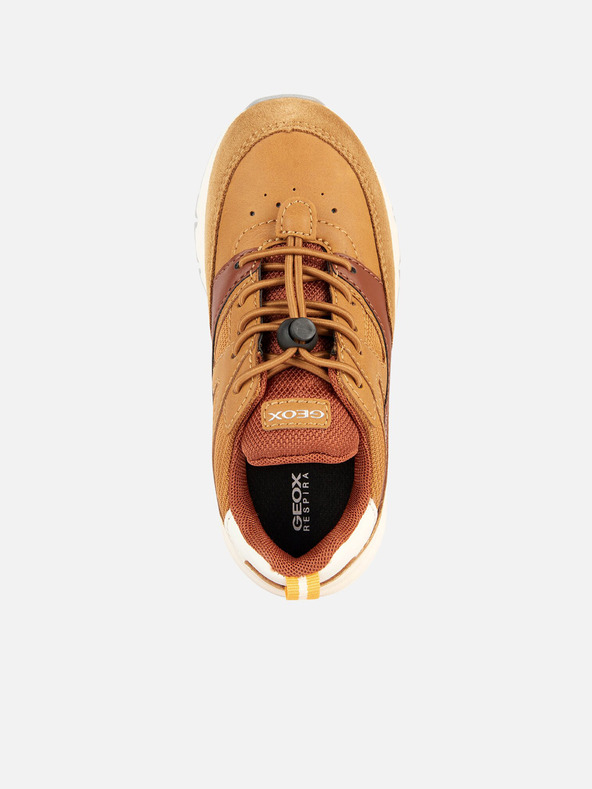 Geox Жълти маратонки Geox Rooner B ABX за момчета