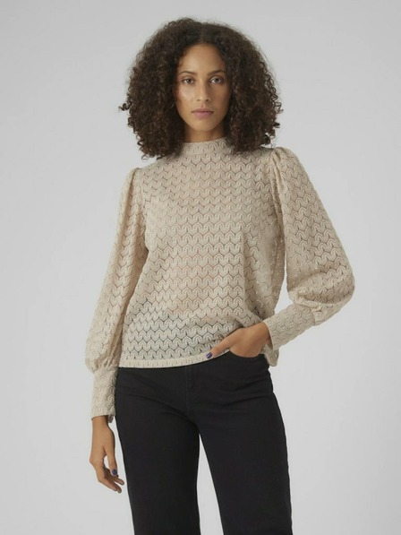 Vero Moda Бежова блуза Vero Moda Becca