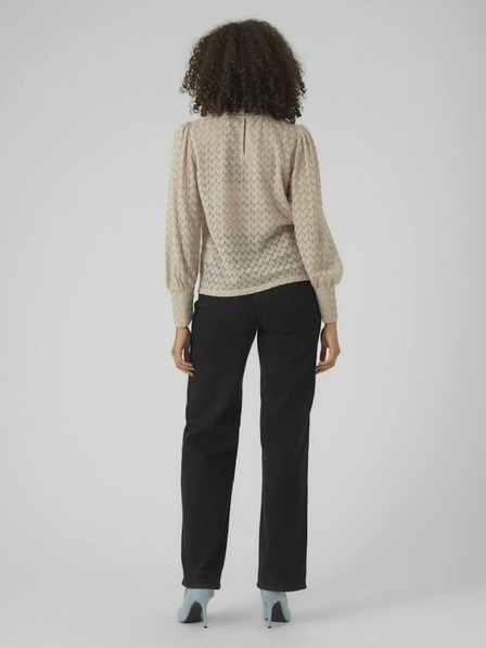 Vero Moda Бежова блуза Vero Moda Becca