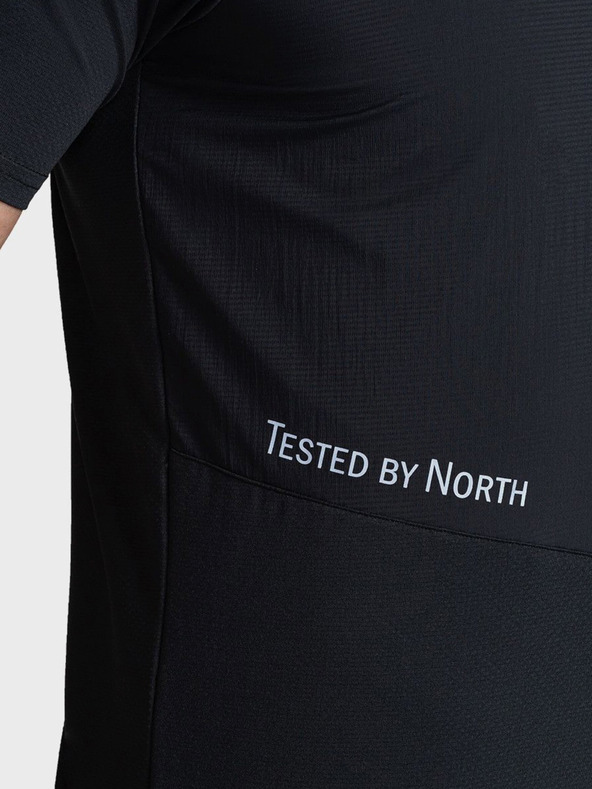 Kilpi Черна мъжка спортна тениска Kilpi KERKEN