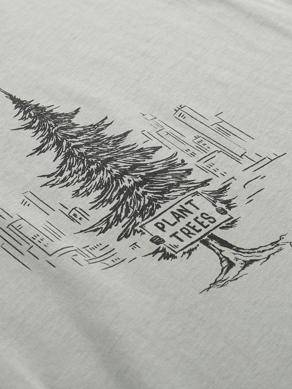 ALPINE PRO Мъжка риза от органичен памук ALPINE PRO EKK