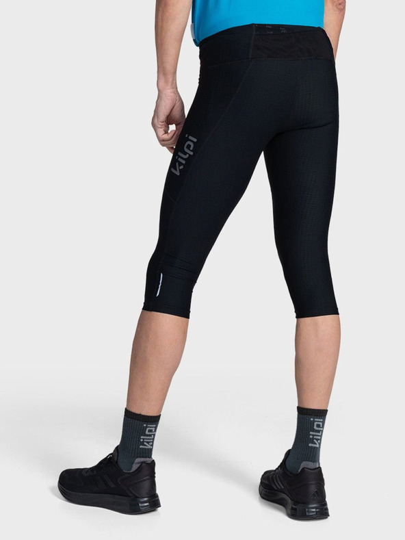 Kilpi Черен мъжки 3/4 клин за компресия Kilpi TERRY-M