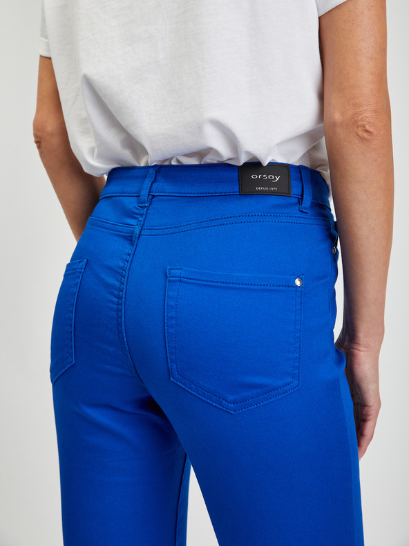 Orsay Син дамски skinny fit панталон ORSAY Paulina