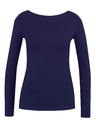 Orsay Тъмносиня дамска блуза с дълъг ръкав ORSAY