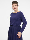 Orsay Тъмносиня дамска блуза с дълъг ръкав ORSAY