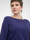 Orsay Тъмносиня дамска блуза с дълъг ръкав ORSAY