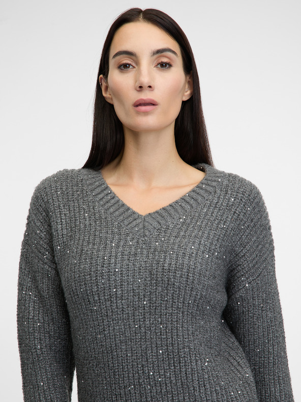 Orsay Сив дамски пуловер ORSAY