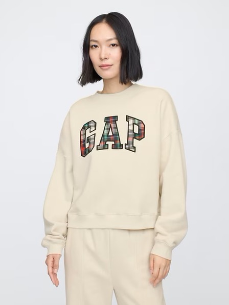 GAP Овърсайз суитчър с логото на GAP