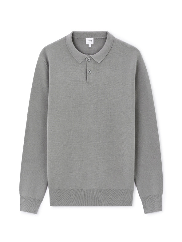 Celio Поло риза Jepoclo с дълъг ръкав Celio