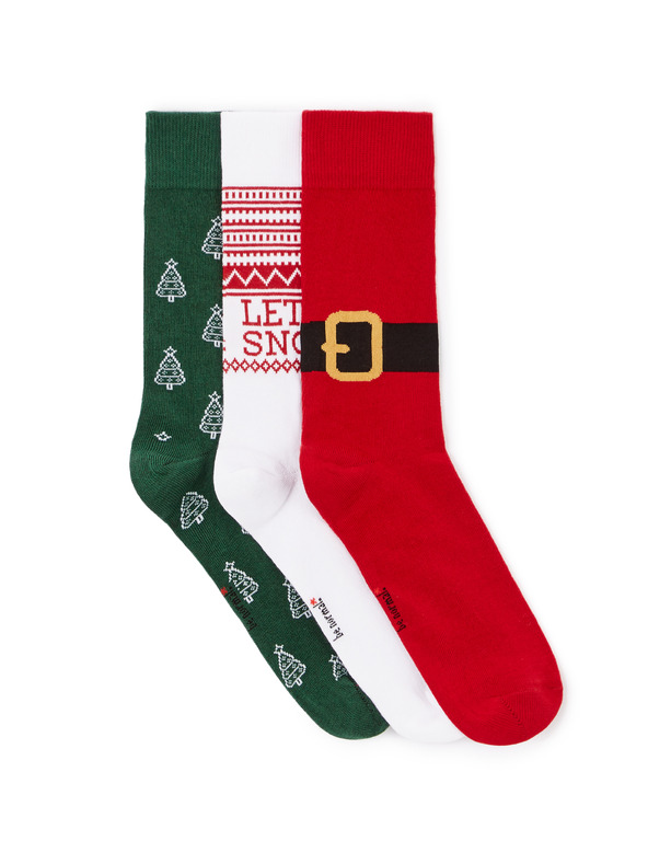 Celio Подаръчен пакет футболни чорапи, 3 бр. един размер Celio