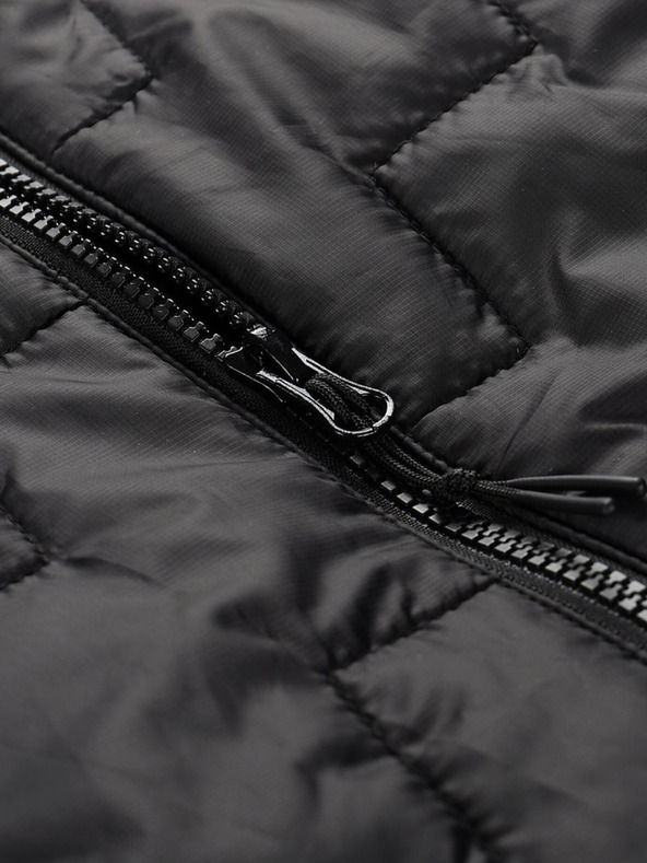 ALPINE PRO Мъжка жилетка от мерино Alpine Pro NERC Черна