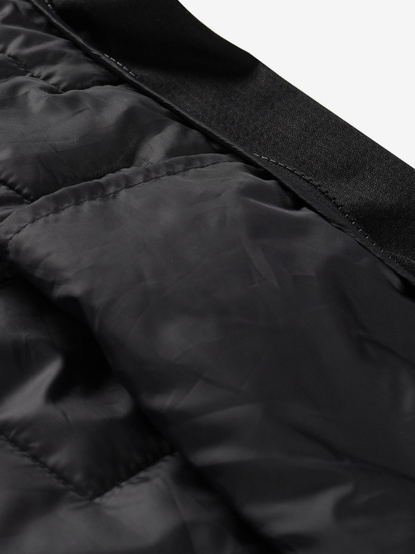 ALPINE PRO Мъжка жилетка от мерино Alpine Pro NERC Черна