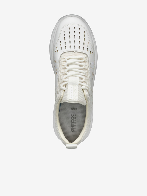 Geox Бели дамски маратонки Geox Spherica