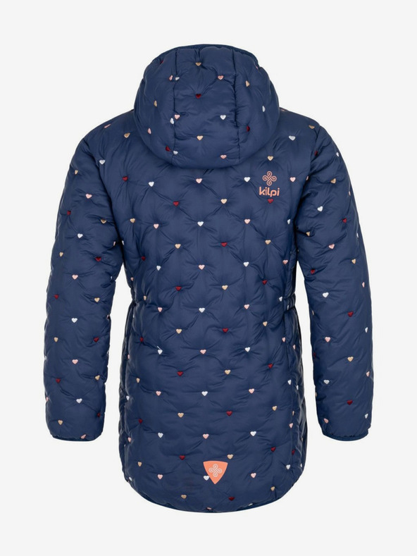 Kilpi Тъмносиньо ватирано зимно палто за момичета Kilpi DAMIA