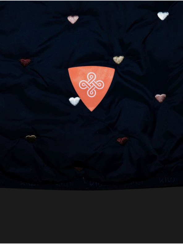 Kilpi Тъмносиньо ватирано зимно палто за момичета Kilpi DAMIA