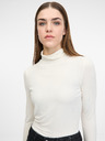 Orsay Кремава дамска тениска с дълъг ръкав ORSAY