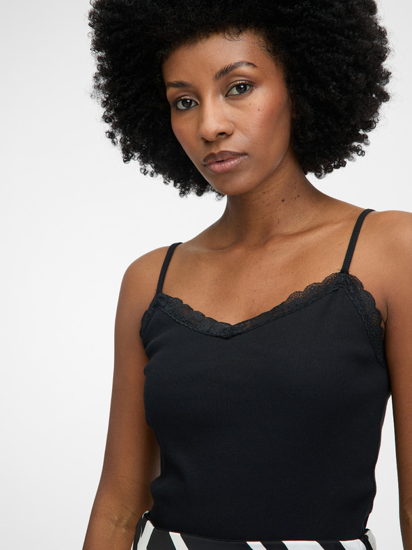 Orsay Черен дамски топ ORSAY