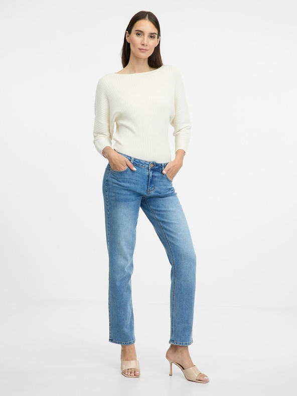 Orsay Кремав дамски пуловер ORSAY