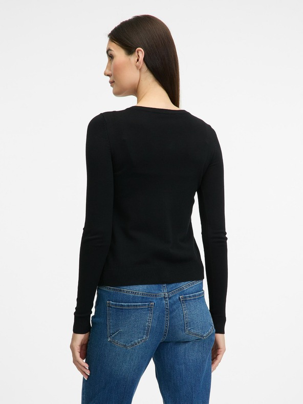 Orsay Черна дамска жилетка ORSAY