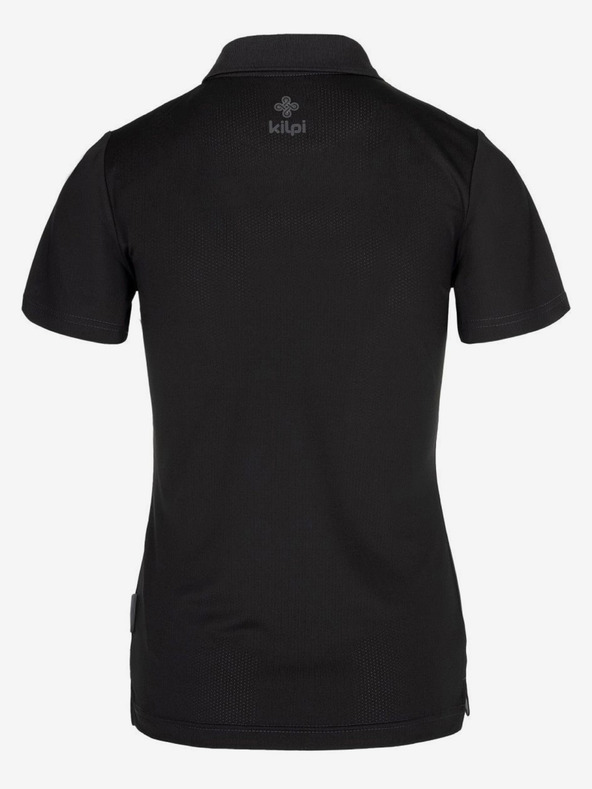 Kilpi Черна дамска спортна поло тениска Kilpi COLLAR