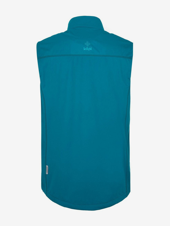 Kilpi Тюркоазена мъжка софтшел жилетка Kilpi Riello-M
