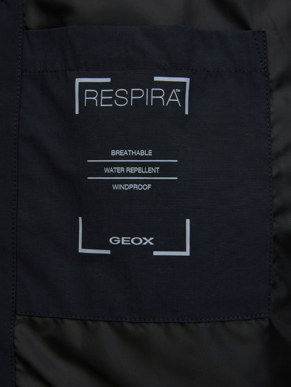 Geox Тъмносиньо дамско яке тип тренчкоут Geox Ilde