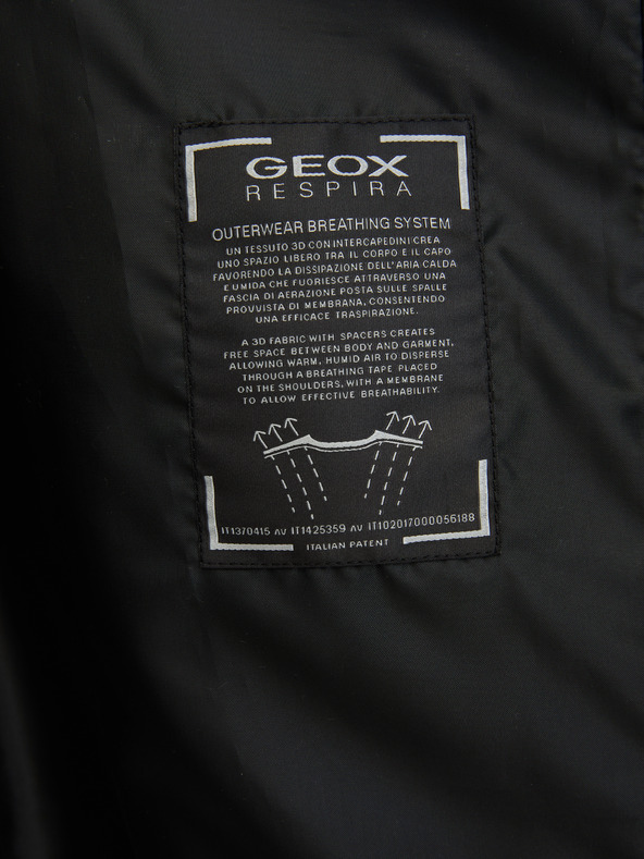 Geox Тъмносиньо дамско яке тип тренчкоут Geox Ilde