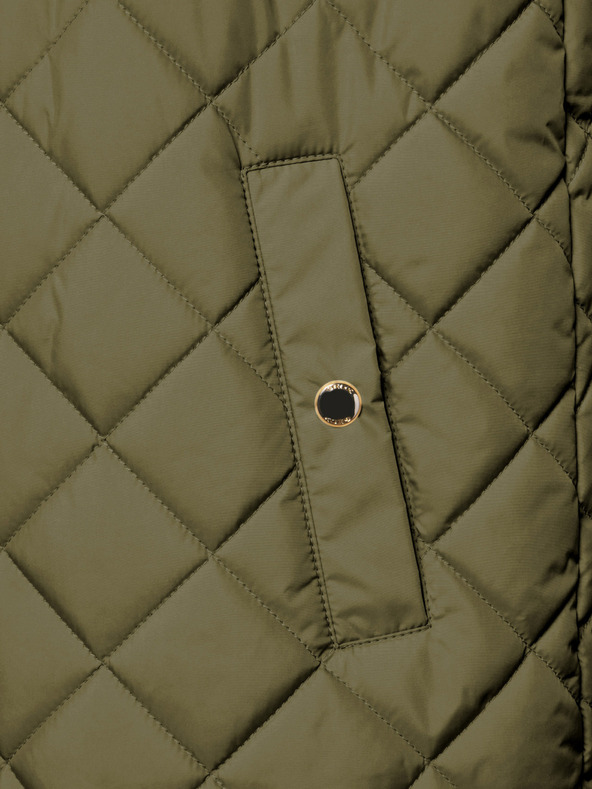 Geox Каки дамска дълга стеганa жилетка Geox Asheely