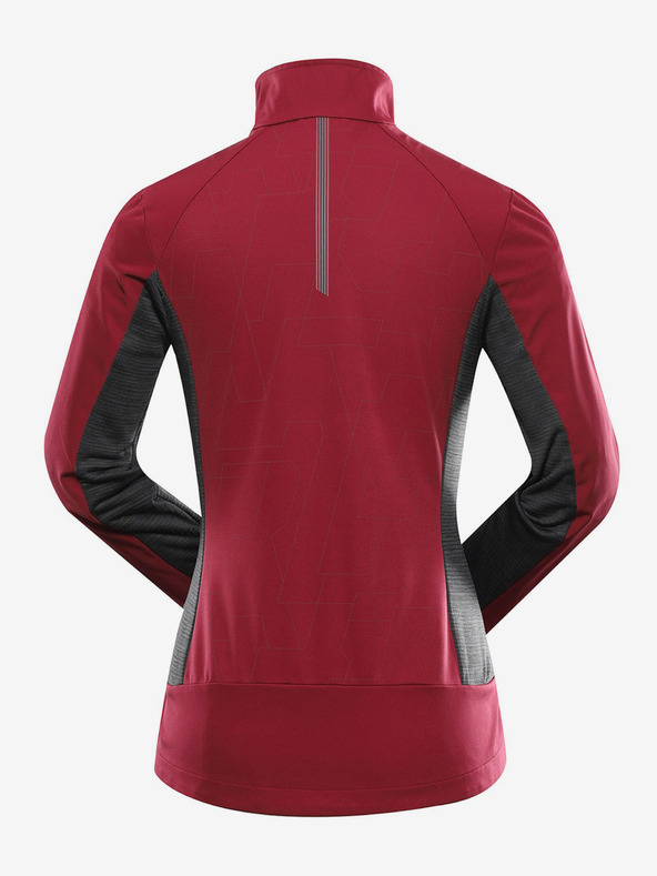 ALPINE PRO Дамско софтшел яке с мембрана ALPINE PRO UKEBA anemone