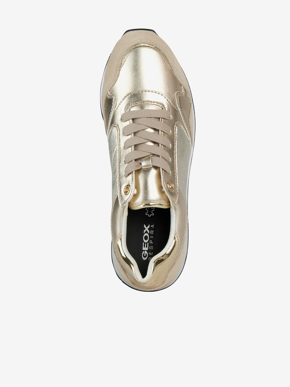 Geox Дамски маратонки в златист цвят Geox Doralea