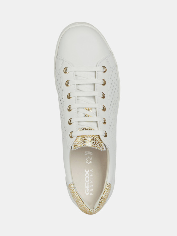 Geox Бели дамски маратонки Geox Jaysen