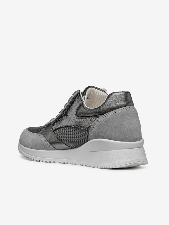 Geox Сиви дамски маратонки Geox Haleney