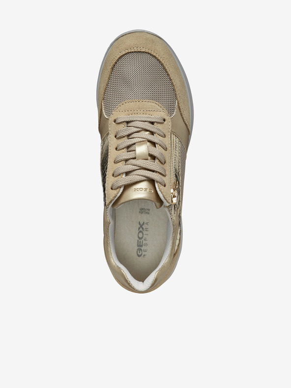 Geox Бежови дамски маратонки Geox Haleney