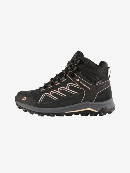 ALPINE PRO Обувки за открито с мембрана PTX ALPINE PRO WUTEVE dk.true сиво