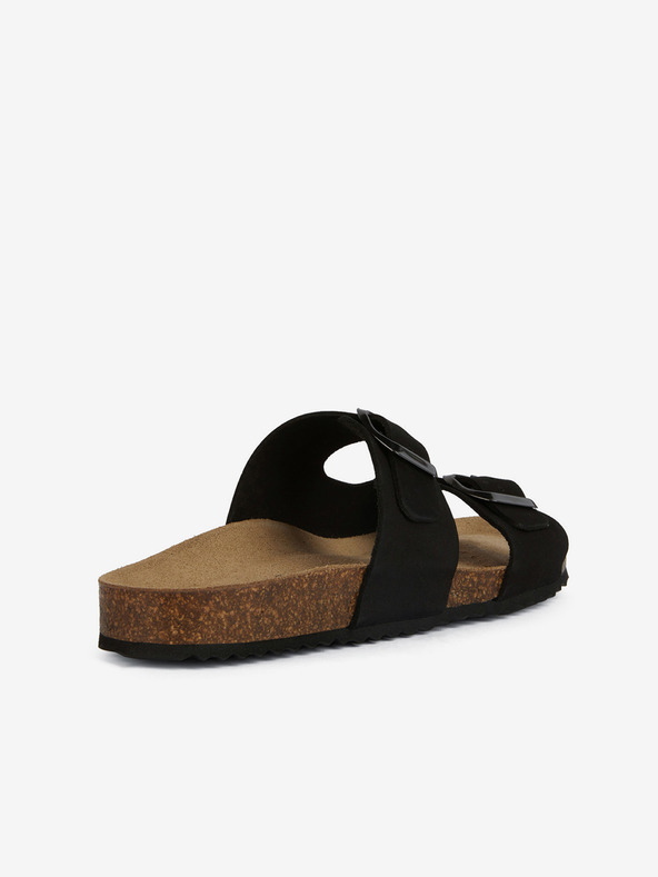 Geox Черни дамски чехли Geox Brionia