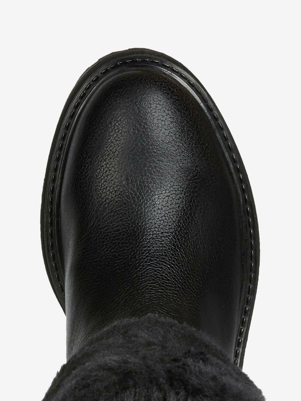 Geox Черни дамски ботуши Geox Iridea