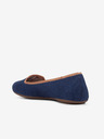 Geox Тъмно сини велурени балерини Geox Palmaria
