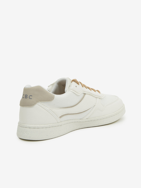 Geox Бели мъжки маратонки Geox Warrens