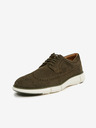 Geox Каки мъжки велурени официални обувки Geox Adacter