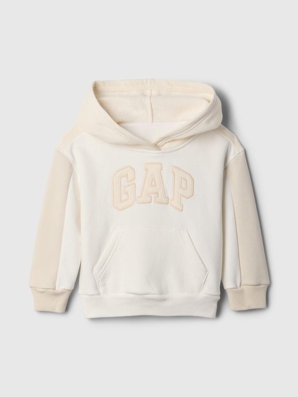 GAP Бебешки суитшърт с логото на GAP