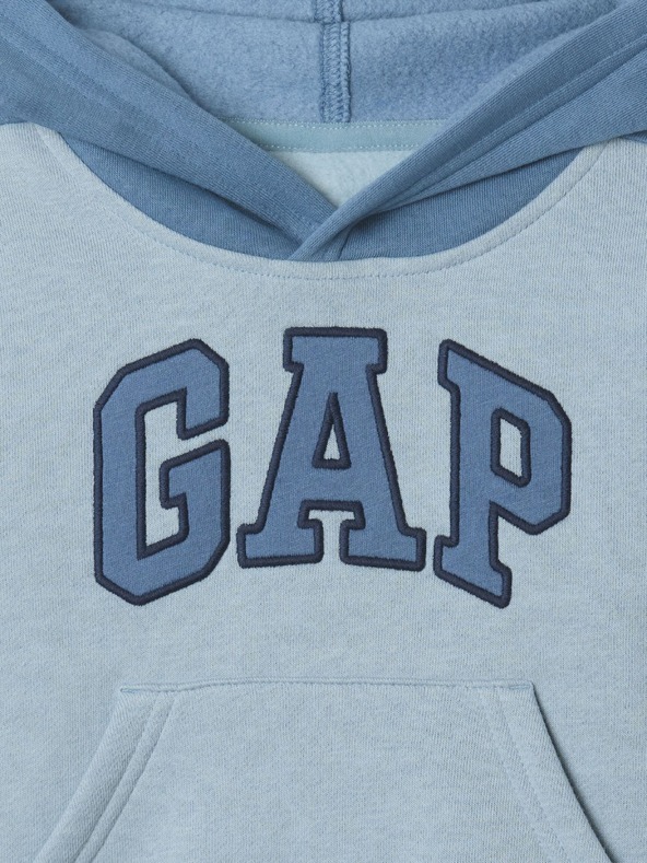 GAP Бебешки суитшърт с логото на GAP