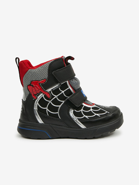 Geox Черни момчешки ankle обувки Geox Sveggen B Abx