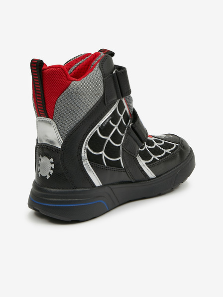 Geox Черни момчешки ankle обувки Geox Sveggen B Abx