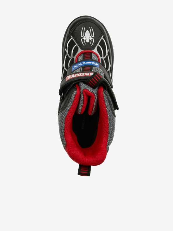 Geox Черни момчешки ankle обувки Geox Sveggen B Abx