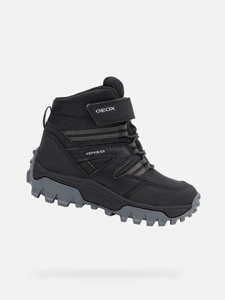Geox Черни детски зимни боти Geox Himalaya B Abx