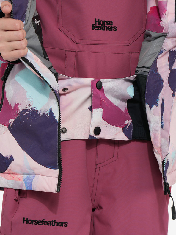 Horsefeathers Детско яке Halia - абстрактна боя Horsefeathers