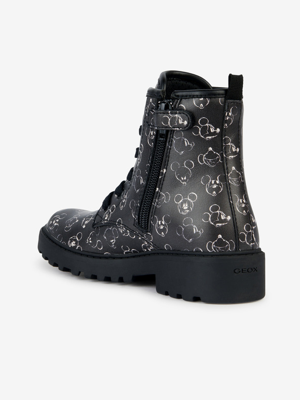 Geox Черни детски анкъл обувки Geox Casey