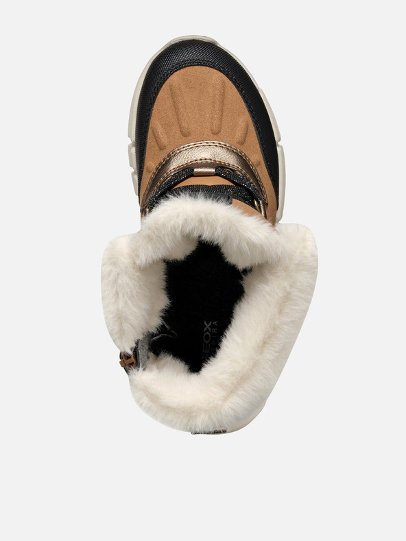 Geox Светлокафяви детски анкъл обувки Geox Flexyper AB