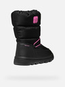 Geox Черна зимна обувка за момичета Geox Willaboo B A