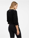 Orsay Черна дамска кадифена блуза ORSAY